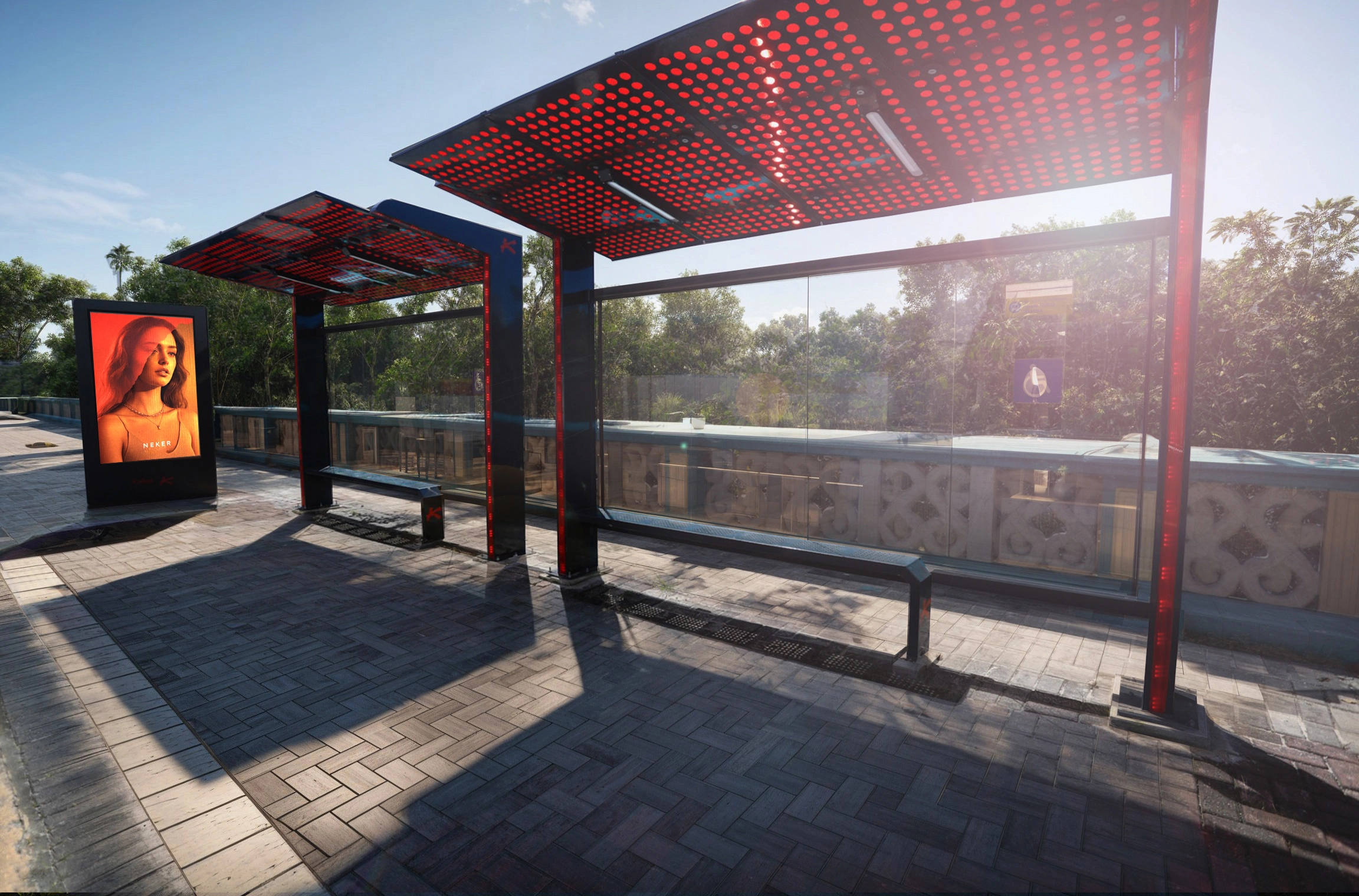 Abrigos de Ônibus </br>Design Kallas