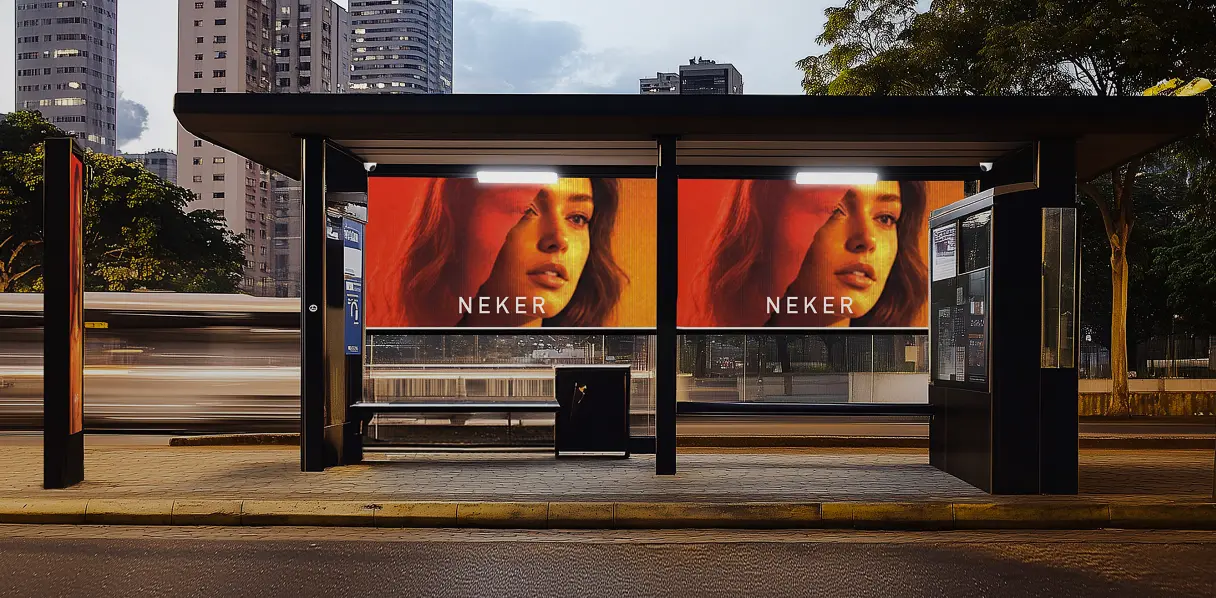 Personalize os abrigos com o que há de mais tecnólogico